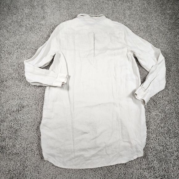 St. Tropez West Tunic‎ Top Womens Small Linen Lagenlook Beach Wear Lightweight - Picture 6 of 10